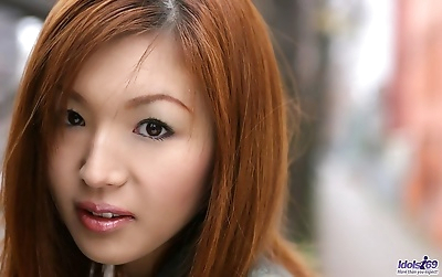 Redhead japanese teen mai hanano posing shows tits - part 3858
